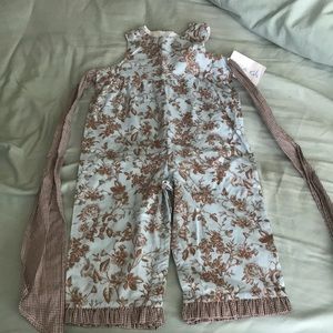 Kelly’s Kids Yoke Romper size 2 NWT